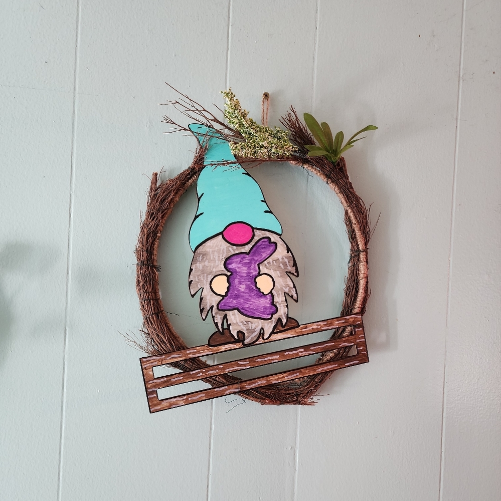 Gnome wreath